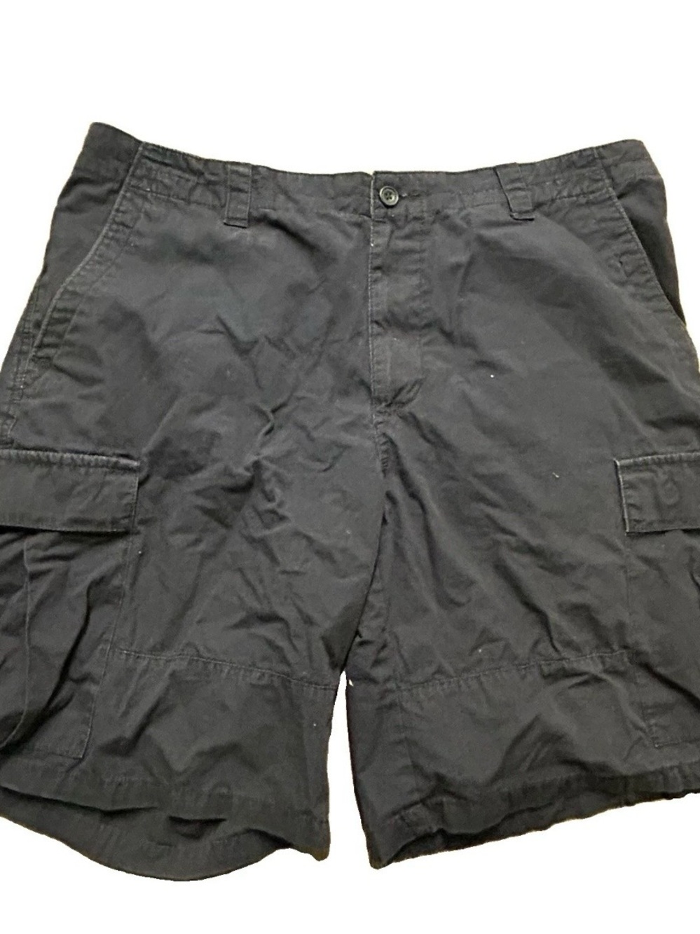 Men’s Club Room Navy Blue Khaki Shorts Size 38